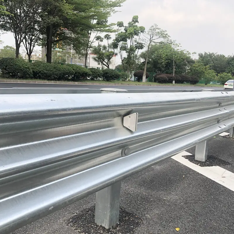 Thrie metal W beam crash barrier highway guardrail georgia traffic safety guardrail for sale craigslist