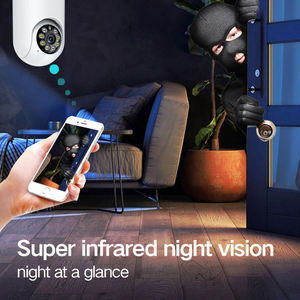 Full Hd 3MP dome Cmos sensore grandangolare Secueye app fotocamera di rete con scheda di memoria audio e rilevamento del movimento telecamera cctv wifi - Product Image 2