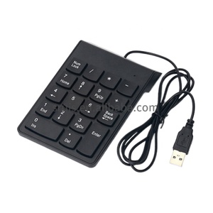 Mini 2.4GHz Wireless <strong>Numeric</strong> Keypad Numpad 18 Keys Digital <strong>Keyboard</strong> for Accounting Teller Laptop PC Notebook Desktop - Product Image 1