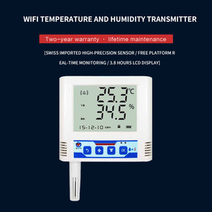 Pantalla LCD Digital sensor de temperatura y humedad inalámbrico con wifi - Product Image 5