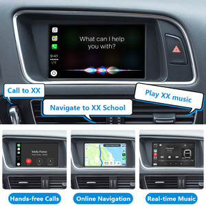 A4 A5 Q5 B8 tự động thiết bị điện tử không dây Carplay và <span class=keywords><strong>Android</strong></span> tự động tích hợp thông minh bộ giải mã cho audi nâng cấp Kit 2010 - 2016 - Product Image 4