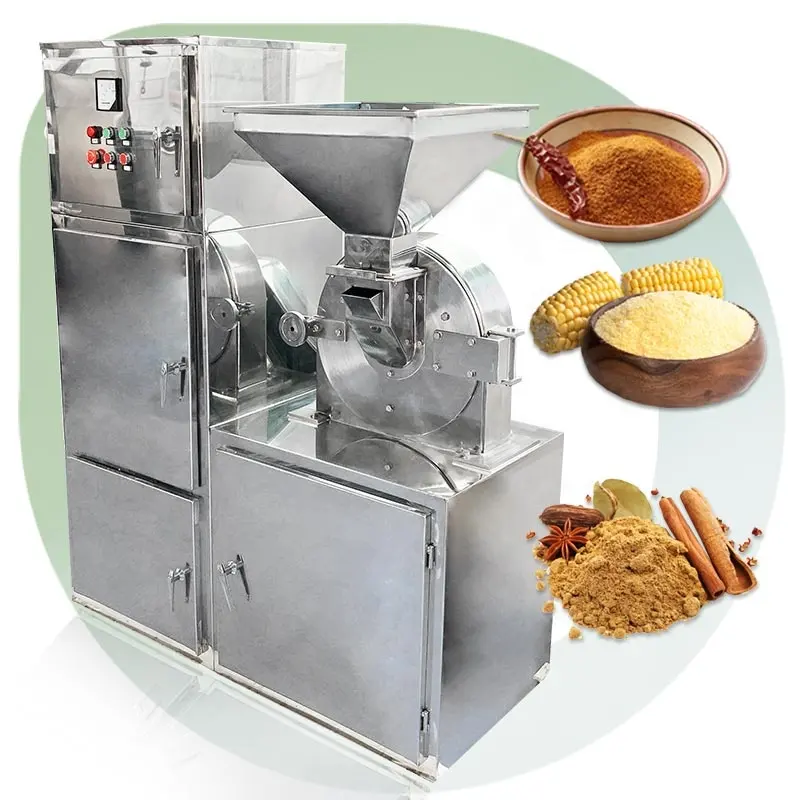 Pulverizador criogénico Pin Mill Powder Patent Dry Herb Dry Leaf Grinder Husk Pulverize Machine con Weal