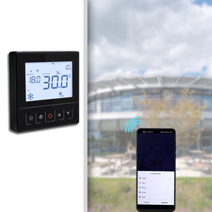 Умный вентилятор HVAC, спираль, кондиционер, WIFI RS485, Modbus, программируемый комнатный термостат, умный цифровой термостат, контроль температуры - Product Image 5