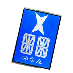 originalhersteller anpassbare 7-segment-lcd-anzeigen für eine oder mehrere ziffern für elevator-lcd-display