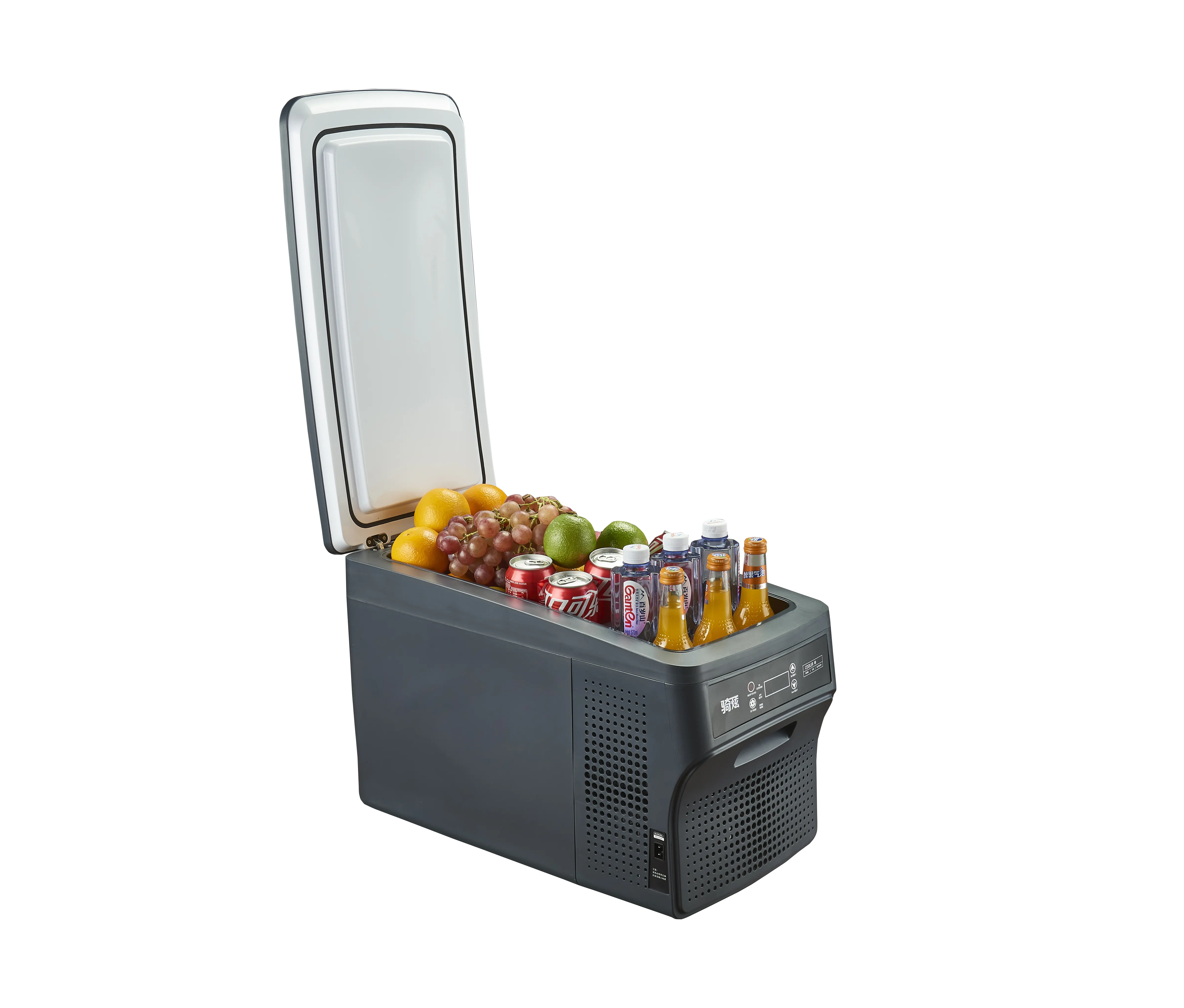 Refrigerador eléctrico portátil para coche, Mini nevera para acampada con batería