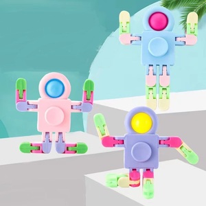 Giảm căng thẳng Đồ chơi robot Lập Dị theo dõi Spinner lo lắng ngón tay robot khớp nối đồ chơi cho trẻ em và người lớn - Product Image 2