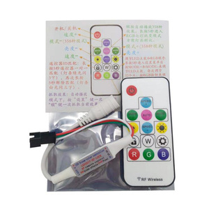 5V-24V WS2812B/WS2811 14-key RF Senza Fili HA CONDOTTO il Regolatore di RGB Della Luce di Striscia con A distanza di Controllo - Product Image 4