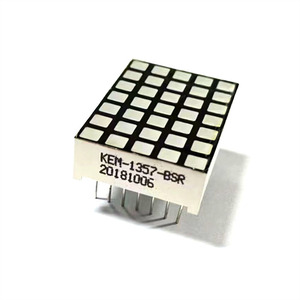 Houkem-1357-A/BSR 3x3mm 5x7 kare nokta vuruşlu kırmızı renkli led ekran - Product Image 2
