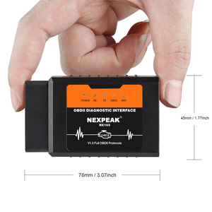 NEXPEAK NX103 ELM327 V1.5 WIFI OBD2スキャナー車診断ツールとPic18f25k80チップコードリーダー (Android/IOS/Windows用) - Product Image 4