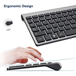Wireless Combos USB <strong>Mouse</strong> and <strong>Computer</strong> <strong>Keyboard</strong> Set Compact and Silent for Windows Laptop Desktop PC - Product Image 5