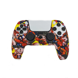 Low Moq Custom Water Transfer Print Controller Rubber Silicone Wrap Slim Skin Grip Cover for PS5 <strong>Dualshock</strong> 5 Gamepad Controller - Product Image 6