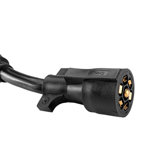 7-Pin đồng RV lưỡi Trailer dây nịt dây điện cắm 7 ft cùn cắt dây-40F đến 221f đánh giá nhiệt độ cực thấp thời tiết lạnh - Product Image 4