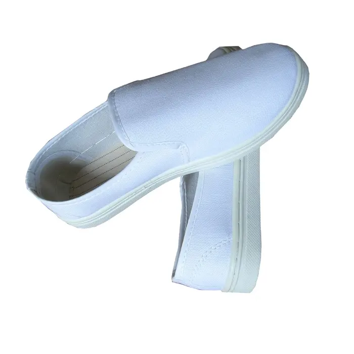 白い安全靴帯電防止作業靴白い食品産業靴