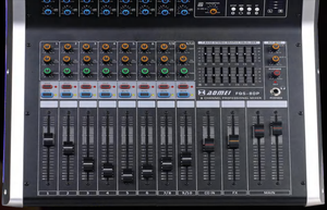 Mezclador de potencia de audio FQS 8/10/12/16 Cha Pro 350/500/700W transformador + Digital + Entrada de CD + interfaz de computadora clase AB amplificador licuadora - Product Image 5