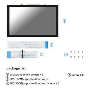 3D Printer Capacitive Touch-Screen 5.0&quot; 5 Inch Screen 800*480 Ips Tft Mipi DSI Capacitive Touch-Panel for <strong>Raspberry</strong> <strong>PI</strong>
