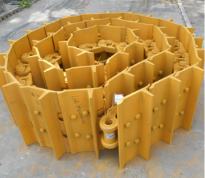 Xe ủi đất D7 D8 D85 D155 loạt khung gầm phụ tùng thép theo dõi liên kết với miếng đệm Assy theo dõi giày lắp ráp - Product Image 1