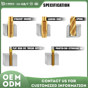 DL OEM/ODM GB/T ISO HSS-M2 <span class=keywords><strong>tap</strong></span> và Die Set Metric lớn rãnh thẳng <span class=keywords><strong>tap</strong></span> <span class=keywords><strong>tap</strong></span> biểu đồ kích thước khoan Metric <span class=keywords><strong>tap</strong></span> & Die khoan <span class=keywords><strong>Tap</strong></span> - Product Image 3