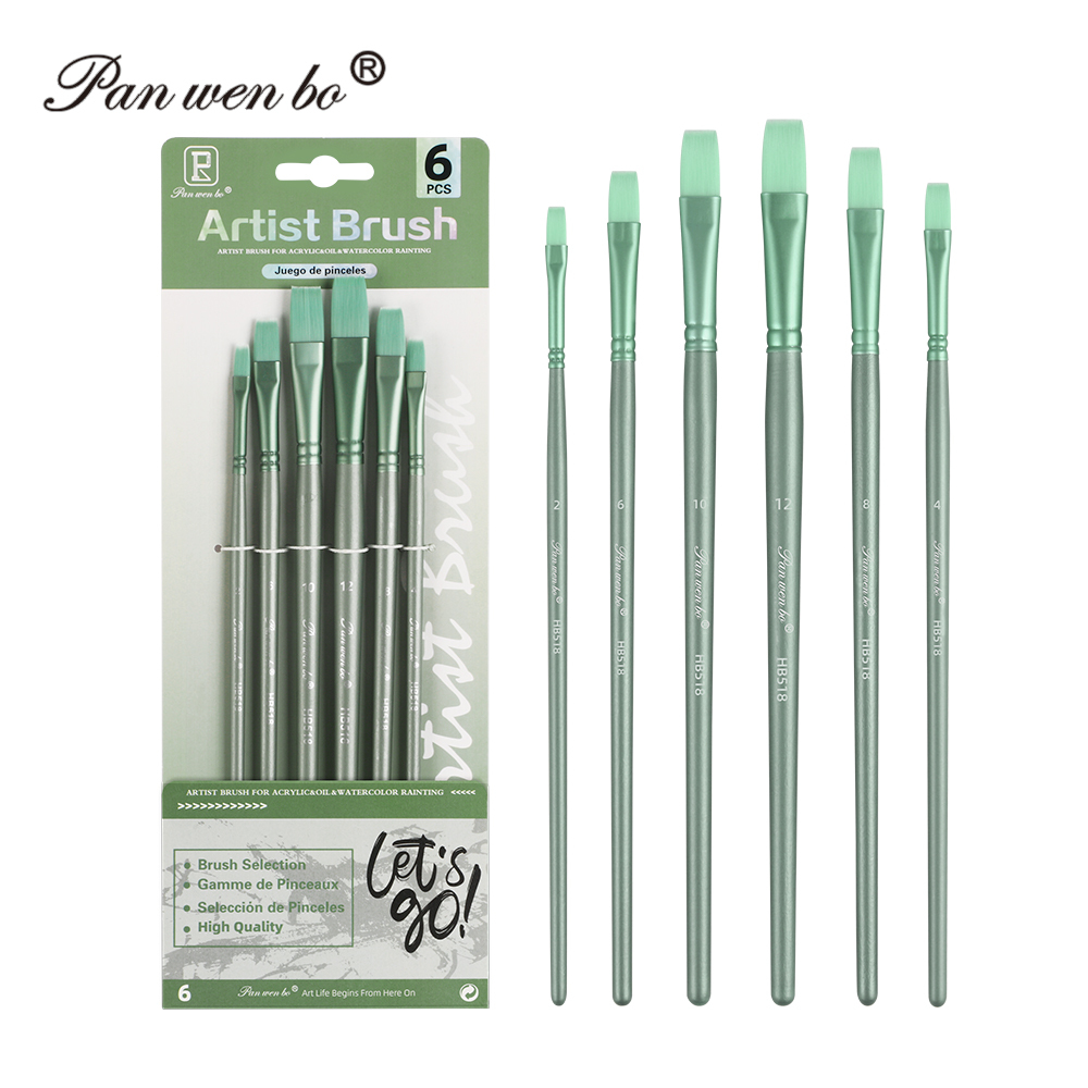 Pointe plate verte