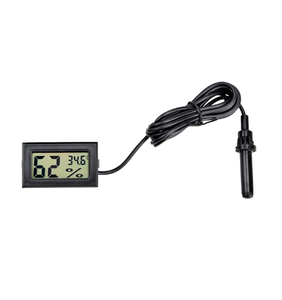Medidor electrónico de temperatura y humedad integrado, medidor Digital de temperatura y humedad con sonda, FY-12 - Product Image 1