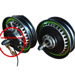 1000w E-wheelbarrow电机套件8或10英寸车轮3.0 4.0轮胎，带电池轮毂电机单或双轴 - Product Image 1
