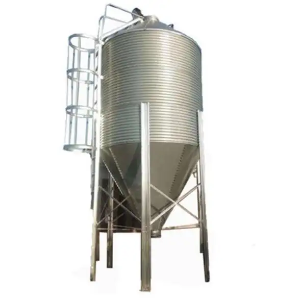 High quality metal silo galvanised feed tower for pig farm poultry house