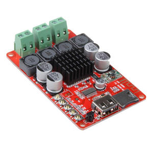 เครื่องขยาย TPA3116ช่องคู่50W * 2โมดูลตัวรับบลูทูธสเตอริโอตัวรับสัญญาณ U Disk TF การ์ดพร้อมรีโมทคอนโทรล - Product Image 3