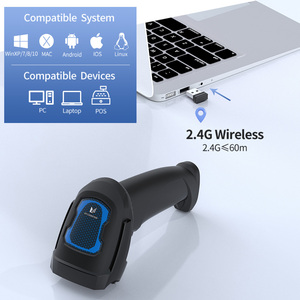Xincode 2D Wireless Scanner Qr-Code-Scan-Leser Supermarkt Barcode-Scanner Qr-Leser Code Barcode-Scanner 1D