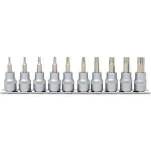 KS araçları 3/8 "Bit soket Torx, 10 adet, T10-T55 - Product Image 1