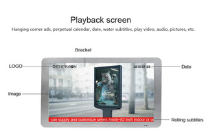 21.5 Inch Android 4G Wifi Remote <strong>Software</strong> <strong>Lcd</strong> Advertising Monitor <strong>Display</strong> Screen for Bus Interior <strong>Lcd</strong> Digital Signage <strong>Displays</strong> - Product Image 4