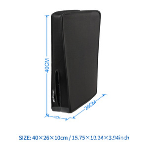 For PS5 Dustproof Protective Case Rubber Skin Shell Compatible Digital CD-ROM Version for PS5 Silicone <strong>Cover</strong> - Product Image 3