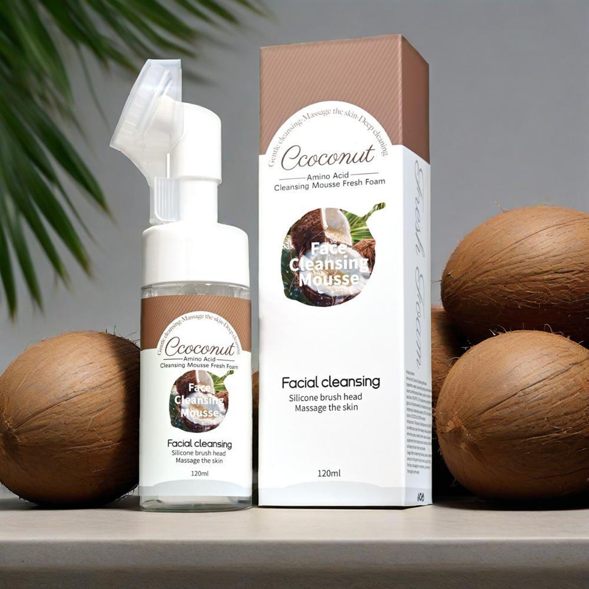 120ml coconut cleansing mousse