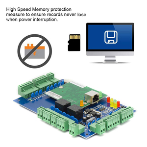 Multi-<strong>Function</strong> RFID <strong>Control</strong> <strong>Access</strong> <strong>Control</strong> Panel System Double Door Wiegand <strong>Access</strong> <strong>Control</strong> Board with TCP/IP Network PCB Network - Product Image 3