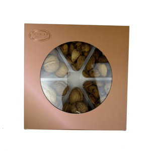 กล่องบรรจุภัณฑ์ถั่วผลไม้แห้งแบบกำหนดเองพร้อมถาดช่องหน้าต่าง - Product Image 1