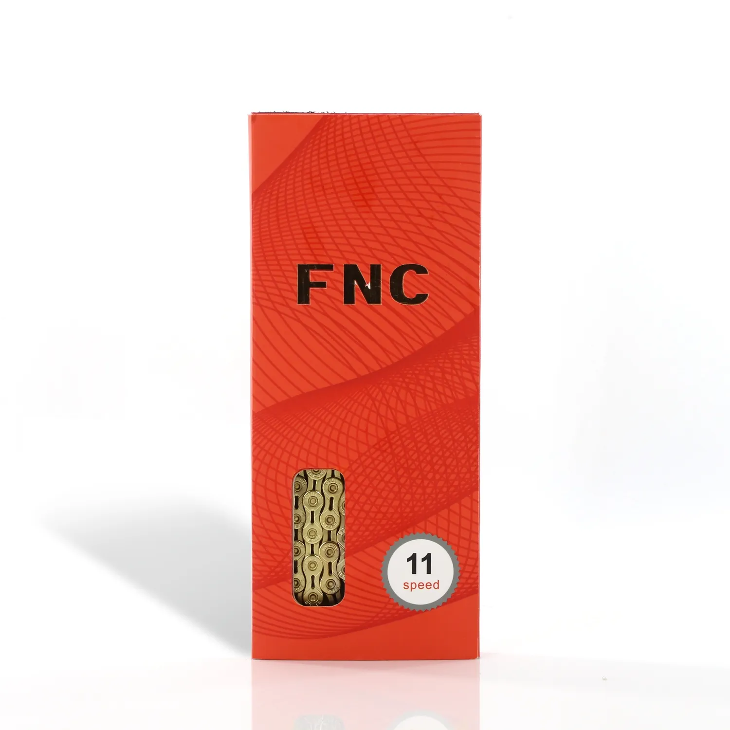 High quality FNC 11 speed golden antirust stainless steel half hollow road mountain bike bicycle chain