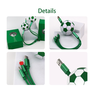 Çok şarj kablosu geri çekilebilir çok hızlı şarj kablosu 3 in 1 çoklu USB kablo şarj aleti kablosu - Product Image 6