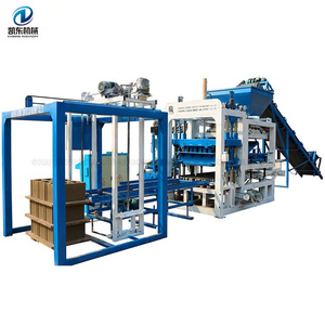 Qt-pavimentadora hidráulica totalmente automática, máquina de bloques de cemento hueco, línea de producción, 4, 5, 6, 8, 10, 12, 15 - Product Image 3