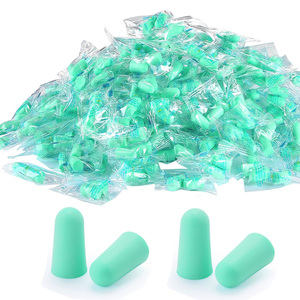 Отдельно обернутые нетоксичные мягкие беруши из пены, промышленная безопасность, беруши в пластиковом пакете - Product Image 2