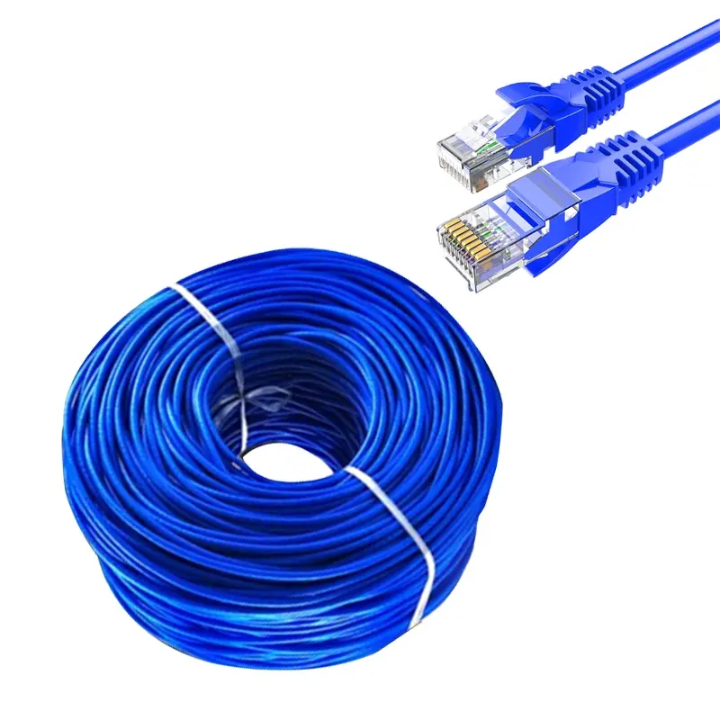 Cavo Cat 6 CAT6 cavo LAN 24AWG in rame puro non schermato 1m 3m 10m cavo di rete in PVC CAT6 RJ45