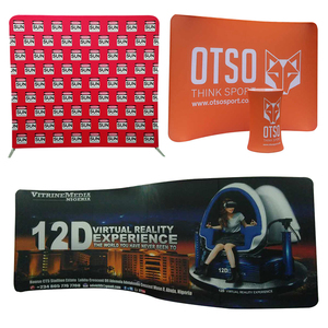 Tùy Chỉnh Trở Lại Drop Shipping Đứng Hiển Thị Căng Thẳng Vải <span class=keywords><strong>Backdrop</strong></span> Vòm Hiển Thị Ống Và Treo Lên <span class=keywords><strong>Backdrop</strong></span> Đứng Cho Đám Cưới Các Sự Kiện Trang Trí - Product Image 1