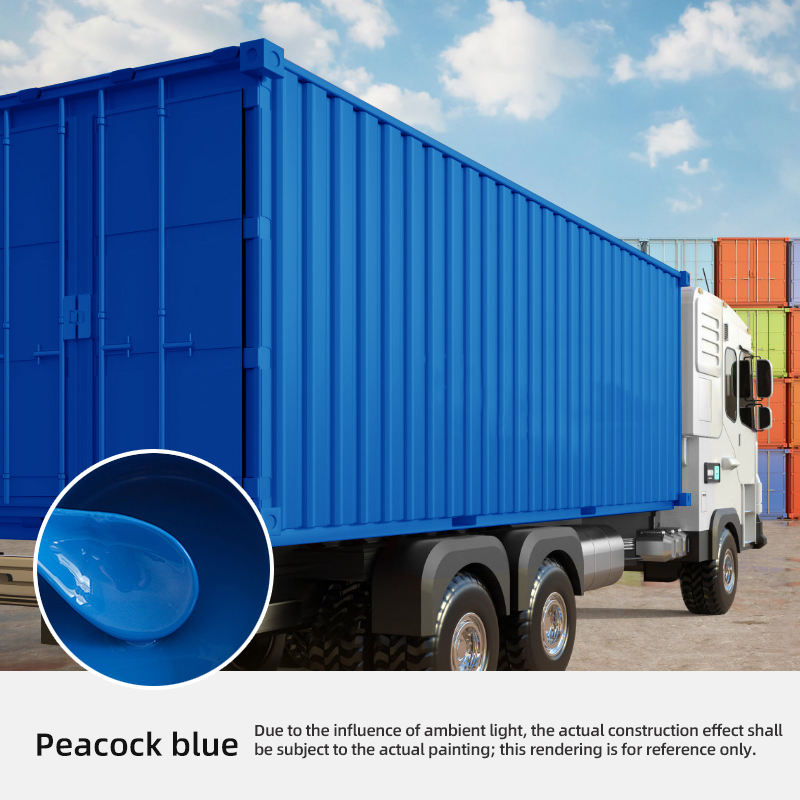 Azul Pavo Real (de dos componentes o de un componente)