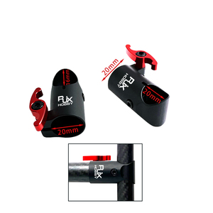 RJX <span class=keywords><strong>Quick</strong></span> Release Scaffold Stativ Metall Dreiwege-T-Stück-Verbindungs stück Carbon Tube Fixed Seat Adapter