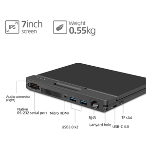 <strong>Mini</strong> Laptop One-<strong>Netbook</strong> A1 Pro Engineer PC 7 Inch Touch Screen Core I7-1160G7 Wind11 License System Gaming Pocket Laptop PC - Product Image 5