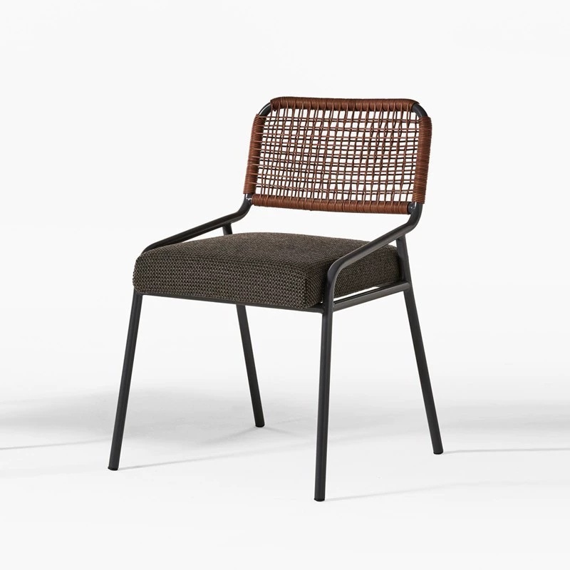 Chaise ronde en rotin M