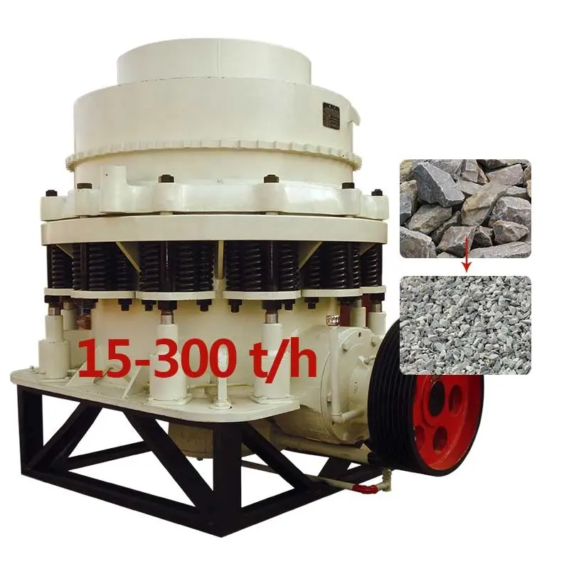 Triturador De Pedra De Quartzo De Pedreira De Poupança De Energia, Triturador De Cone Hidráulico De Minério De Ferro De Ouro, CS Composto Symons Cone Crusher para Venda