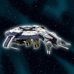 Funbuild Star Plan HMP Droid Warsガンシップモデルゲーム教育玩具ビルディングブロックセットレンガ玩具 - Product Image 3