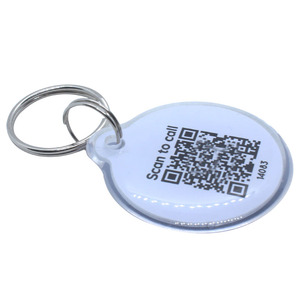 Printing QR <strong>Code</strong> Numbers Customizable URL Program RFID Keychain 213 1K 4K Chip NFC Pets Tags