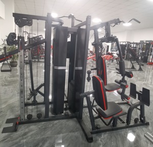 Multifunctional Five Station Home Gym Fitness <strong>Trainer</strong> Comprehensive Training Device with Combination Equipment for Exercise Use - Product Image 3