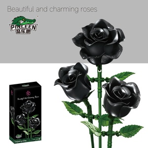 Bộ xếp hình hạt nhỏ Penrose 40 mảnh mô phỏng hoa Lily Valley, Tulip, Hoa mẫu đơn, Hoa cẩm chướng, Hoa bất tử - Product Image 6