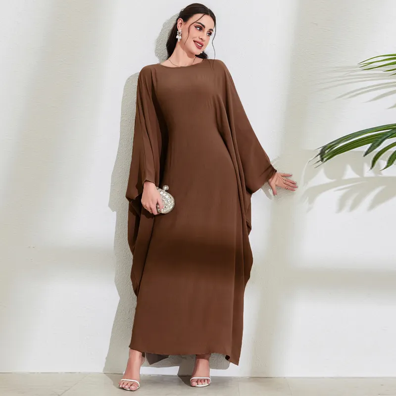 מפעל צנוע גדול עבאיה ערב הסעודית טורקיה אסלאם שמלה מוסלמית בגדי תפילה שמלות אפריקאיות נשים קביה חלוק מוסלמי