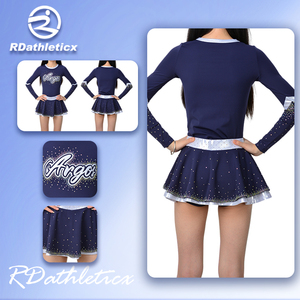 Sublimation Women Blank <strong>Cheer</strong> Uniforms Toddler Diy <strong>Cheap</strong> Cheerleading Uniform - Product Image 3